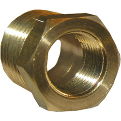 Lasco 3/8 In. MPT x 1/8 In. FPT Brass Hex Bushing 17-9243