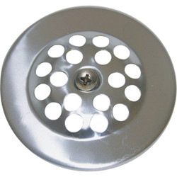 Lasco 2-7/8 In. Tub Drain Strainer with Chrome Plated Finish 03-1361