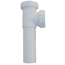 Lasco 1-1/2 In. OD White Plastic End Outlet Tee 03-4281