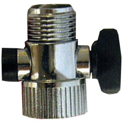 Lasco Chrome 1/2 In. Outlet Adjustable Shower Flow Control 08-2469