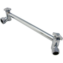 Lasco 10 In. Chrome All-Direction Shower Arm 08-2455
