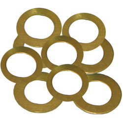 Lasco Assorted Brass Friction Rings for Cone Faucet Washer 02-2333