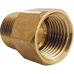 Lasco 1/2 In. FPT x 1/2 In. MPT Brass Adapter 17-8549