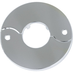 Lasco Chrome-Plated 3/4 In. IP or 1 In. Copper 1 In. ID Split Plate 03-1555