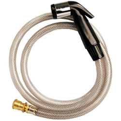 Lasco 48 In. Black Spray Head with Hose Sprayer 08-1531