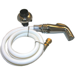 Lasco 48 In. Chrome Spray Head with Hose Sprayer 08-1535