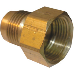 Lasco 5/8 In. M x 3/4 In. FPT Brass Flare Adapter 17-4659