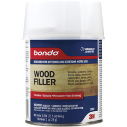 Bondo 30 Oz. Wood Filler WF-QT-ES