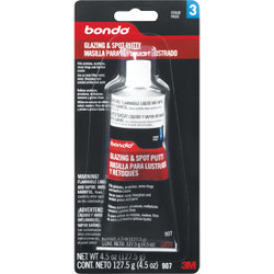 Bondo 4.5 Oz. Glazing & Spot Putty 907