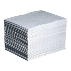 Pig Absorb Pad,Oil-Based Liquids,White,PK200 MAT423