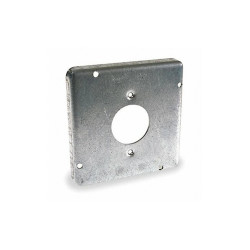 Raco Electrical Box Cover,20A Receptacle,1/8" 887
