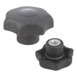 Kipp Hand Knob,Blind Hole,M6 K0154.206