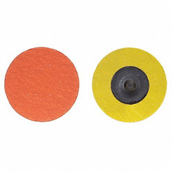 Norton Abrasives Quick-Change Sand Disc,3 in Dia,TR,PK25 66261162334