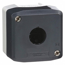 Schneider Electric Pushbutton Enclosure,2.68 in.,Plastic XALD01H7