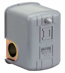 Square D Pressure Switch,Diaphrgm,95/125 psi,DPST  9013FHG32J52X