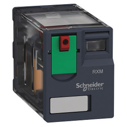 Schneider Electric General Purpose Relay,120VAC, 6A, 14Pins  RXM4AB1F7