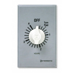 Intermatic Spring-Wound Timer, Silver, 277V AC FF34H