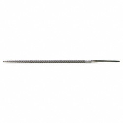 Crescent Nicholson Hand File,American,Round,Smooth,6 In. L 11781