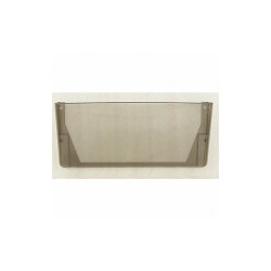 Officemate Wall Pocket,Legal,7Hx16 1/3W In,Smoke 21441