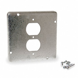 Raco Electrical Box Cover,Duplex Receptacle 972