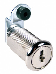 Compx National Cam Lock,For Thickness 1 1/8 in,Nickel  C8055-MKKD-14A