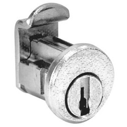 Compx National Cam Lock,For Thickness 9/64 in,Nickel C8716