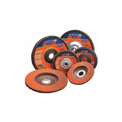 Norton Abrasives Fiber Disc,4 1/2 in Dia,7/8in Arbor 66261183486