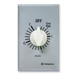 Intermatic Spring-Wound Timer, Silver, 277V AC FF32H
