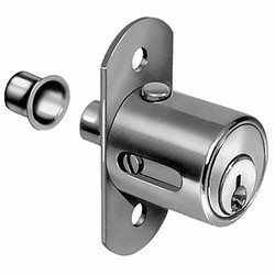 Compx National Sliding Door Lock,Chrome,Key Different C8142-KD-26D