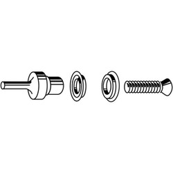 Merit Arbor Hole Shank Adapter, 4 to 8 in 08834125003