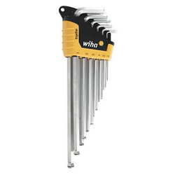 Wiha HexKeySt, L, 2 27/32 in to 8 27/32 in 66991