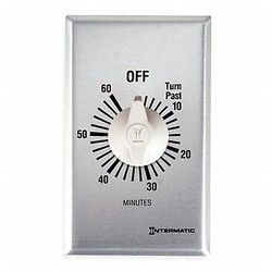 Intermatic Timer,Spring Wound, 0 to 60 min. FF60M