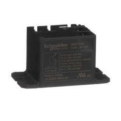 Schneider Electric Enclosed Power Relay,5 Pin,24VDC,SPDT 9AS7D24