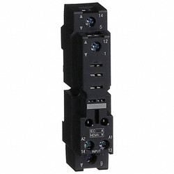 Schneider Electric Relay Socket, Square, 5 Pins, 16 A RPZF1