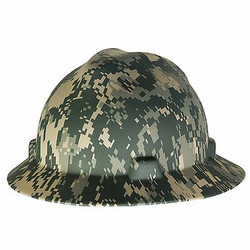 Msa Safety Hard Hat,Type 1, Class E,Camouflage 10104254