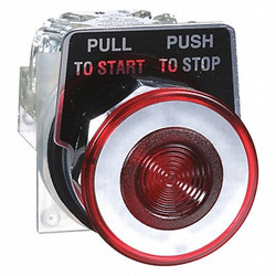 Schneider Electric Non-Illuminated Push Button,30mm,Metal 9001KR9RH13