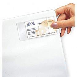 C-Line Products Business Card Holder,3-1/2 In H,PK10 70238
