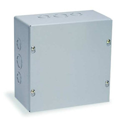 Wiegmann Enclosuresr,Mtlic,8In.Hx 8In.Wx4In.D SC080804