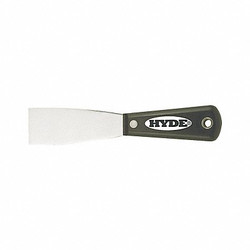 Hyde Putty Knife,Flexible,1-1/4",Carbon Steel  02000