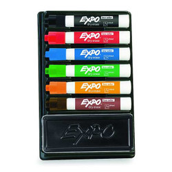 Expo Dry Erase Marker Set,Assorted,Capped 80556