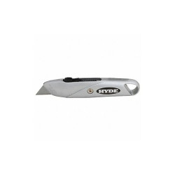 Hyde Utility Knife,6-3/4 In.,Silver 42075