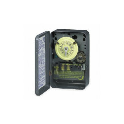 Intermatic Electromechanical Timer,24-Hr,DPST,40A T174R