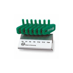 Wiha Torx Key Set,T Shape,1 1/2 to 1 3/4 in 36590