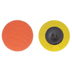 Norton Abrasives Quick-Change Sand Disc,2 in Dia,TR,PK25 66261162324