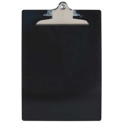 Saunders Clipboard,Letter Size,Plastic,Black 21603