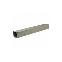 Wiegmann Straight Wireway,NEMA 1,Length 3 Ft,Gray HS443