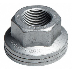 Nord-Lock Wheel Nut,Steel,M22,PK20 1631