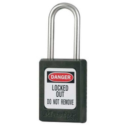 Master Lock Lockout Padlock,KD,Black,1-7/8"H S31BLK