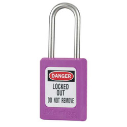 Master Lock Lockout Padlock,KD,Purple,1-7/8 inH S33PRP