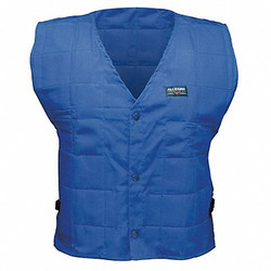 Allegro Industries Cooling Vest,Blue,24 to 72 hr.,2XL 8401-05